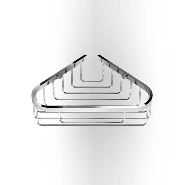 Decor Walther DW 228 Полочка для душа, угловая, подвесная, цвет: хром