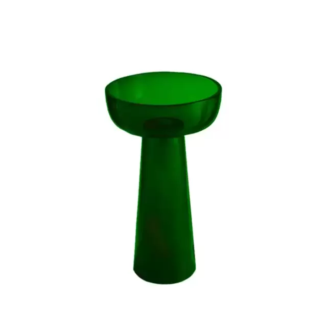 Knief Solid Surface Раковина отдельностоящая, из полимерного материала, цвет:  Malachit # 090