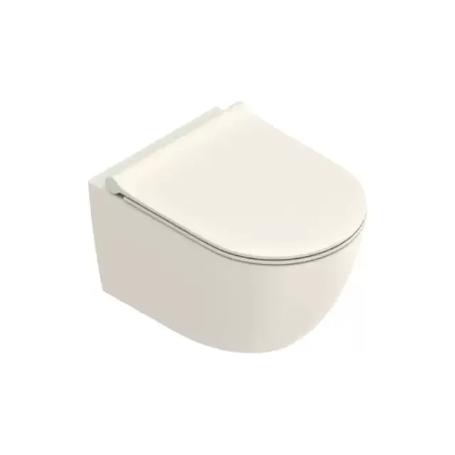 Catalano Sfera Унитаз подвесной 50x35см, безободковый, смыв Tornado, покрытие Twinglaze+, цвет: Lino Satinato