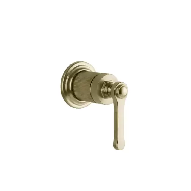 Gessi Venti20 Смеситель для душа, встраиваемый, цвет: Brushed Brass PVD