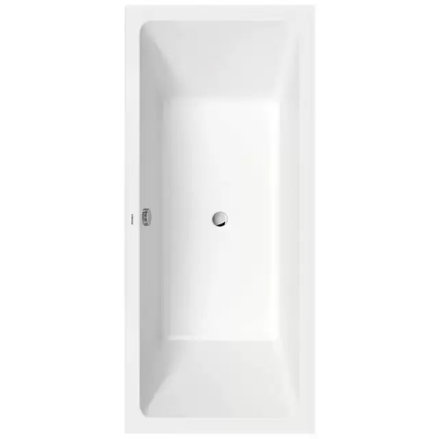 Duravit D.1 Ванна 180х80см., прямоугольная, встроенная, с двумя наклонами спинки, акрил, цвет: белый