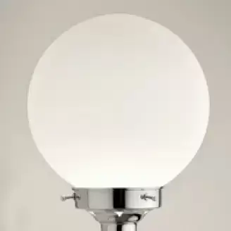 Devon&Devon Sfera Glass Плафон стеклянный 170х195 мм для настенного светильника, цвет: никель блестящий