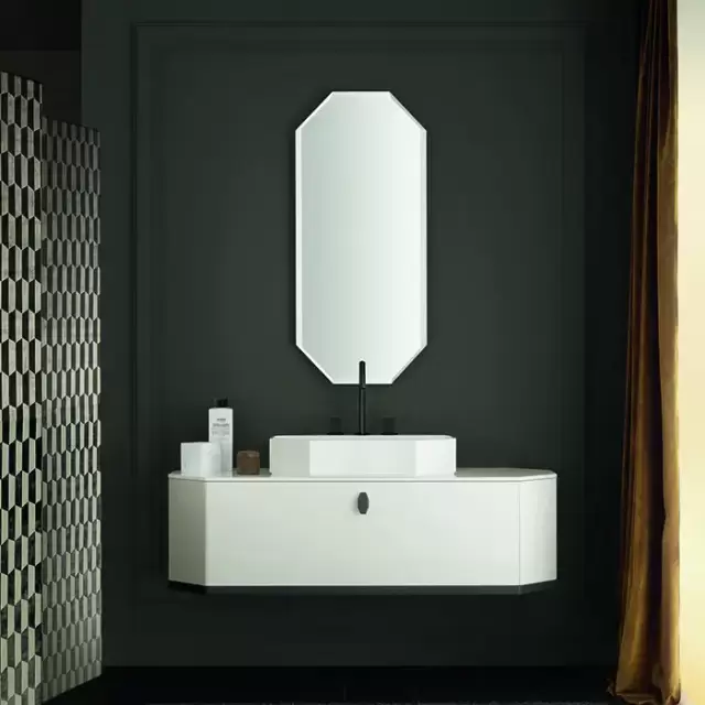 Milldue Edition Dandy Комплект подвесной мебели, 138х47хh36см, цвет: глянцевый белый