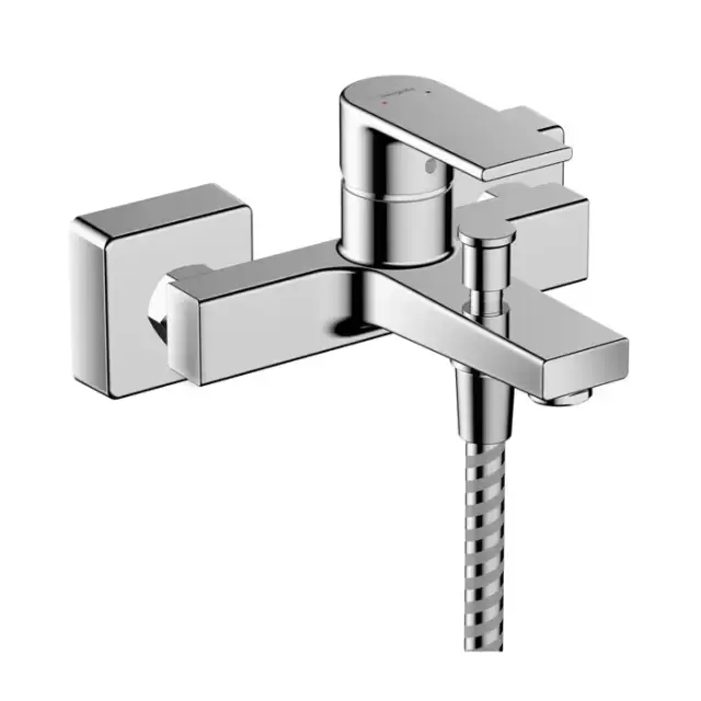 Hansgrohe Vernis Shap Смеситель для ванны, однорычажный, цвет: хром