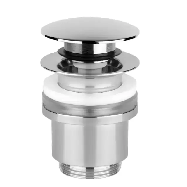 Gessi Technical accessories Автоматический донный клапан &ldquo;Stop&Go&rdquo; для раковины без перелива, цвет: хром