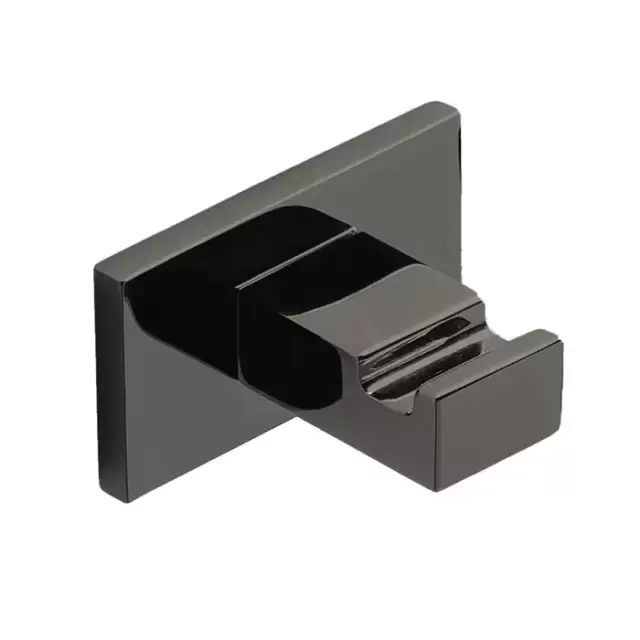 Colombo Look Крючок одинарный LC27, цвет: PVD графит полированный