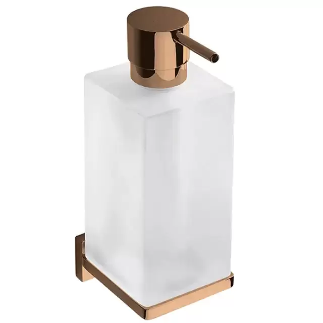 Colombo Look Дозатор для жидкого мыла, подвесной, цвет: PVD Vintage/матовое стекло