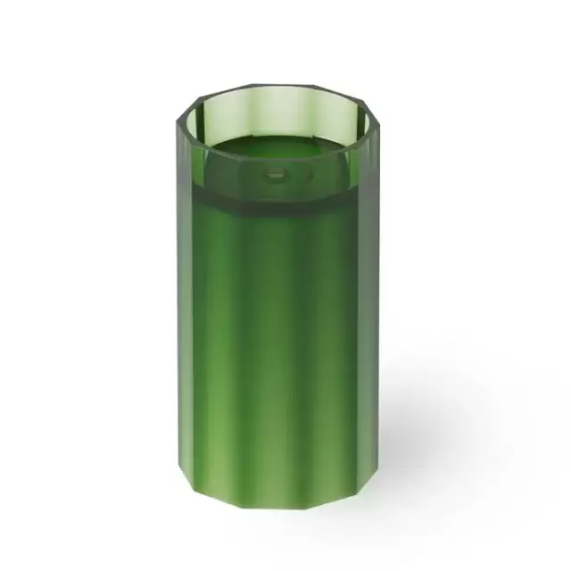 Dea Design Pedestal Basin Раковина 48х45.6х90см., напольная, без отв., Glasstech, прозрачная смола, цвет: Emerald R3