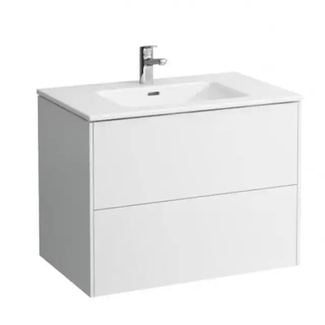 Laufen Pro S Комплект, раковина и база 80х50х61см., с 1 отв.,с 2 ящиками с мех. push-and-pull, цвет: белый