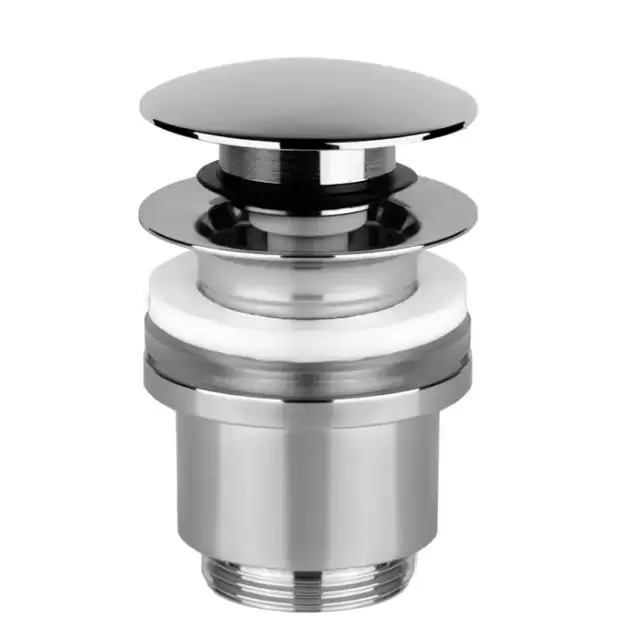 Gessi Technical accessories Автоматический донный клапан &ldquo;Stop&Go&rdquo; для раковины c переливом, цвет: хром