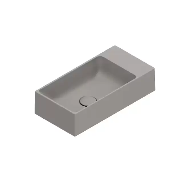 Catalano Premium Раковина 50x25см, без отв., цвет: Tortora Satinato