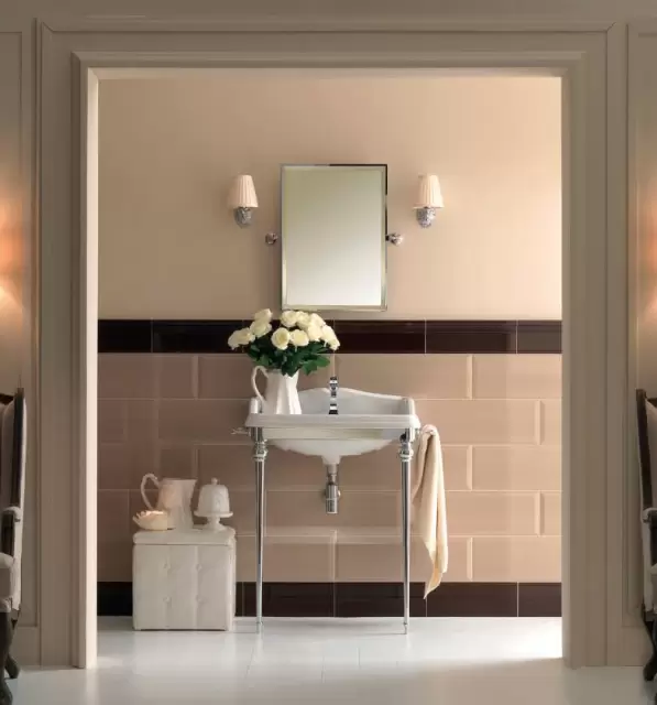 TW Dandy 3070, структура с раковиной с 1 отв., р-р 85см54х85см, со стекл. полкой и 2-мя п/держ, с сифоном хром, материал: латунь, напольная, цвет: хром