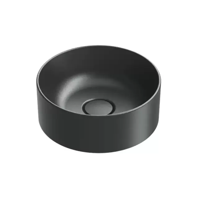 Catalano Zero Раковина 32см накладная, без отв., цвет: черный матовый