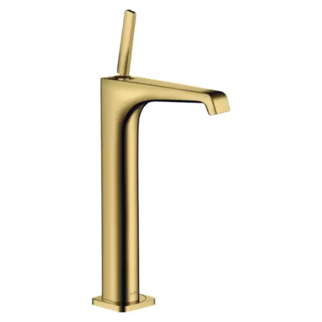 Axor Citterio E Смеситель для раковины 250, на 1 отв., высокий, цвет: полированное золото