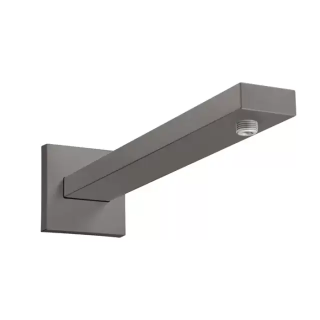 Hansgrohe Держатель верхнего душа Square 38,9 см, цвет: шлифованое черный хром