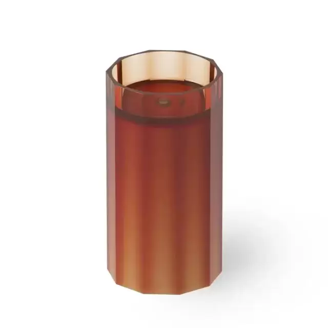 Dea Design Pedestal Basin Раковина 48х45.6х90см., напольная, без отв., Glasstech, прозрачная смола, цвет: Sunset R1