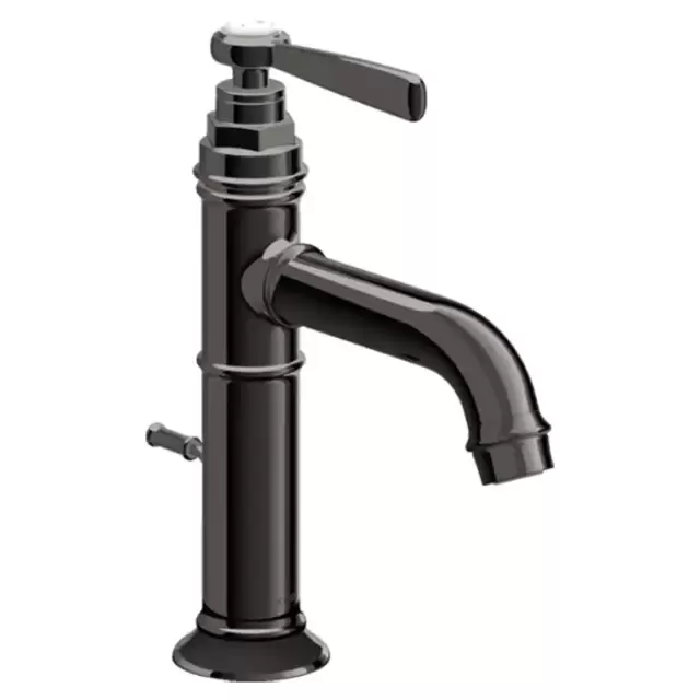 Axor Montreux Смеситель для раковины 100, на 1 отв., с донным клапано, цвет: полированный черный хром