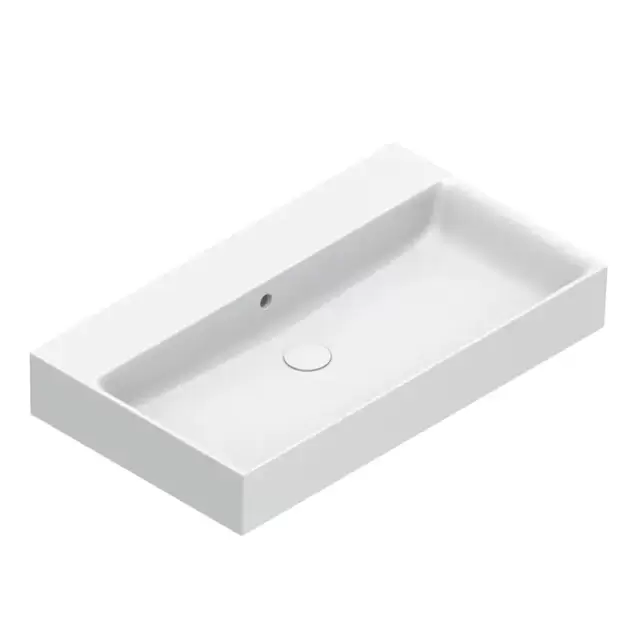 Catalano Premium Раковина 80x47см, без отв., цвет: белый матовый