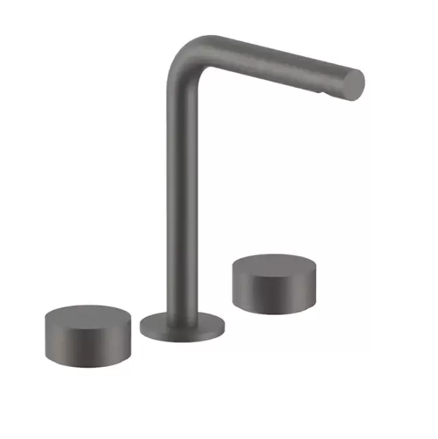 Fantini AF/21 Смеситель для раковины, 3 отв., высокий излив, излив: 15.5 см, цвет: Matt Gun Metal PVD