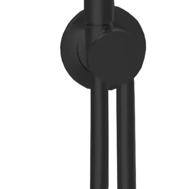 Almar Modular Вывод из стены в комплекте со шлангом (закладная заказывается отдельно), цвет: черный мат