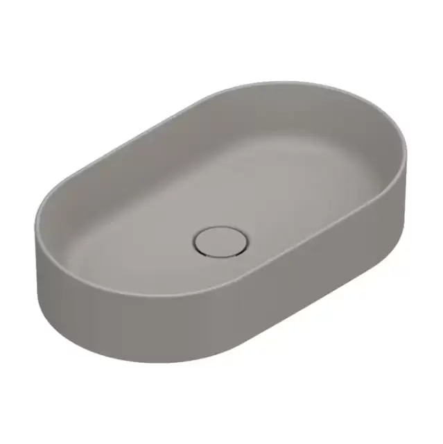 Catalano Zero Раковина 60х35см, накладная, без отв., цвет: Tortora Satinato