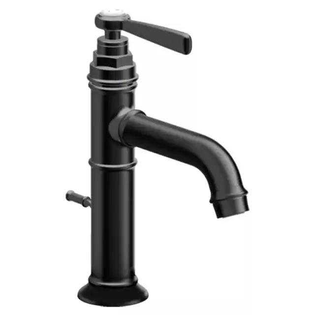 Axor Montreux Смеситель для раковины 100, на 1 отв., с донным клапано, цвет: шлифованный черный хром