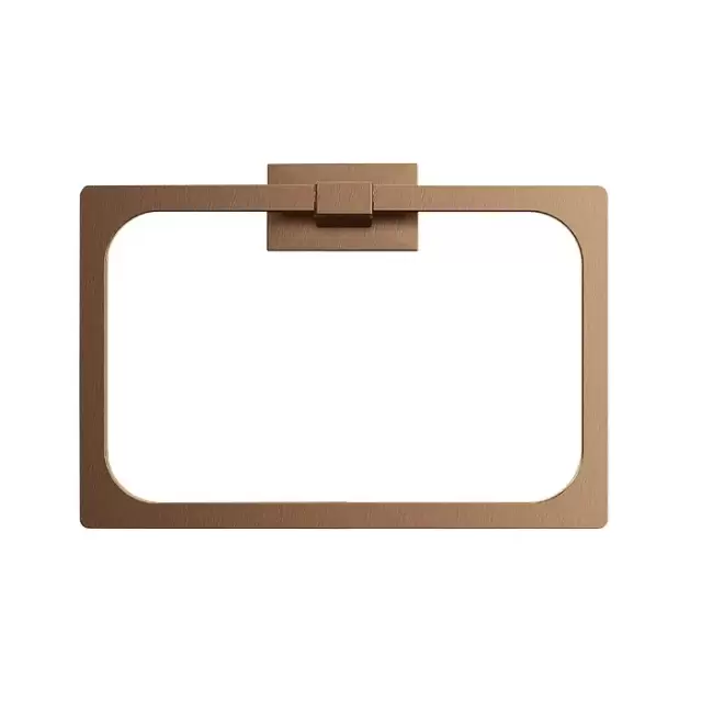 Colombo Look Полотенцедержатель кольцо 20х14см, цвет: PVD Vintage матовый