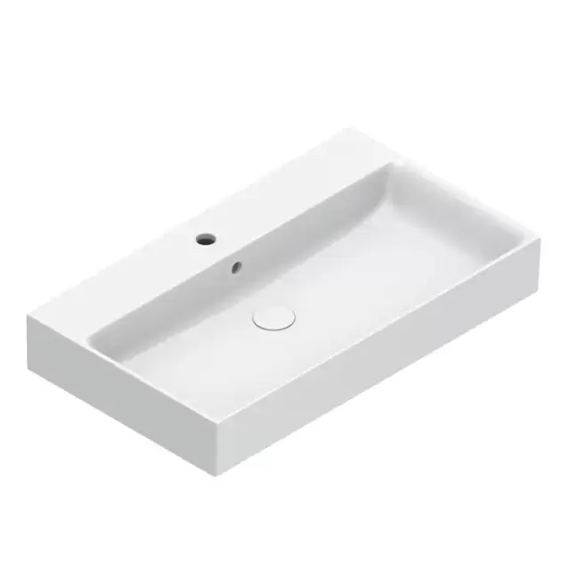 Catalano Premium Раковина 80x47см, с 1 отв., цвет: белый матовый