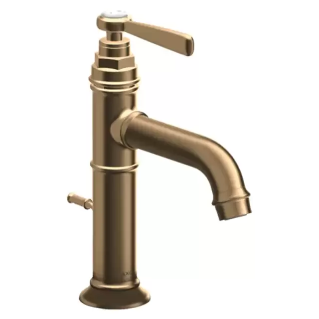 Axor Montreux Смеситель для раковины 100, на 1 отв., с донным клапано, цвет: шлифованная бронза