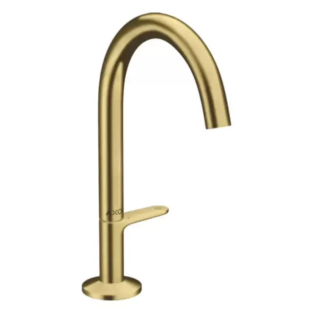 Axor One Смеситель для раковины Sel 170, на 1 отв., с донным клапаном Push-Open, цвет: шлифованная медь