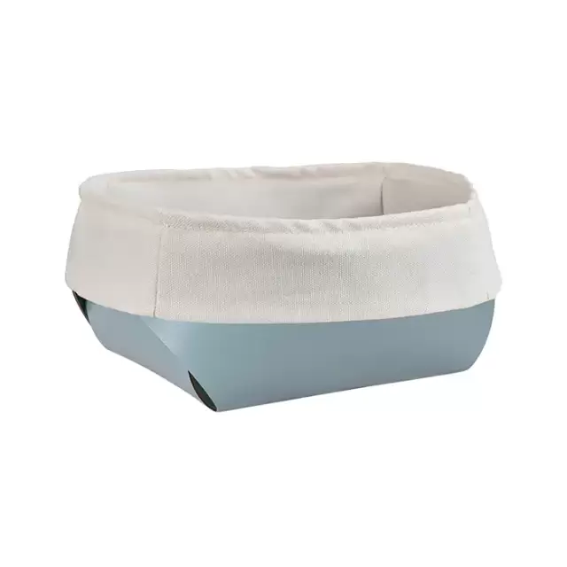 ADJ Корзина для хлеба, 20x20xH9 см., цвет: небесный/эвкалипт