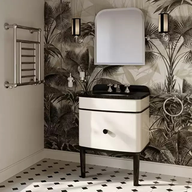 Devon&Devon Music Juninior Тумба под раковину 68х96.8 см, столешница NERO ASSOLUTO, цвет:CREAM