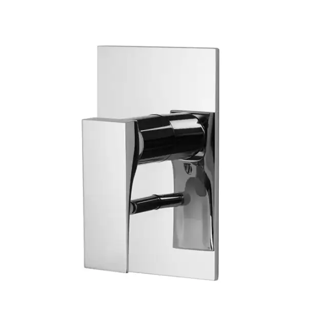 Carlo Frattini Zeta Смеситель для душа встроенный, с переключателем на 2 источника, цвет: хром