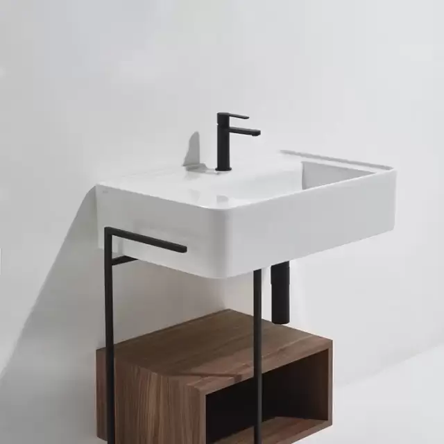 Simas Ratio  Раковина чаша подвесная 55x46xh18 см, с 1 отв. для смесителя, без перелива, цвет: белый