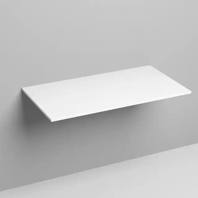 Salini Столешница 100х50х1.5 cм, из материалов S-Stone, цвет: белый матовый