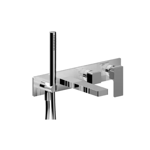 Fantini Mint Смеситель для ванны, встраиваемый, цвет: нержавеющая сталь