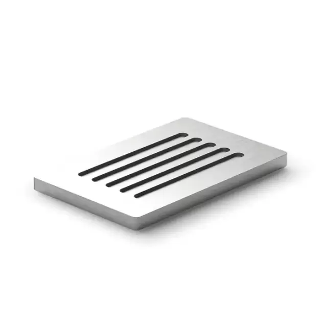 Decor Walther DW 900 Мыльница настольная, цвет: сталь матовая