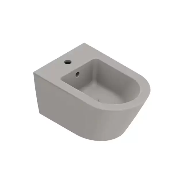 Catalano Zero Биде подвесное 55x35см, с 1 отв., цвет: Tortora Satinato