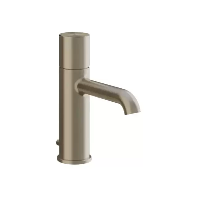 Gessi Habito Unito Смеситель для раковины, 1 отв., с донным клапаном, цвет: Finox Brushed Nickel