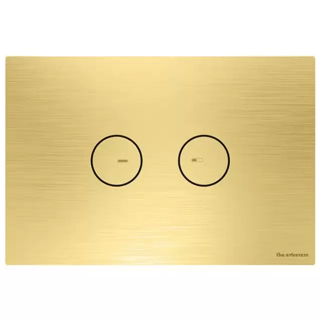 Artceram Клавиши смыва Смывная клавиша INOX-715, цвет: латунь браширванная PVD