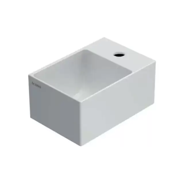 Globo T-Edge Раковина накладная 30х20хh:14 см, c 1 отв., цвет: белый