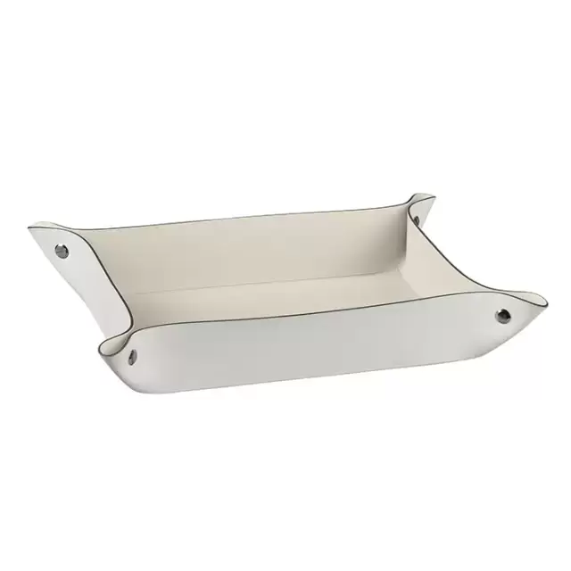 Colombo Adj Мелочница, 20x14H5 см, цвет: белый/панна котта