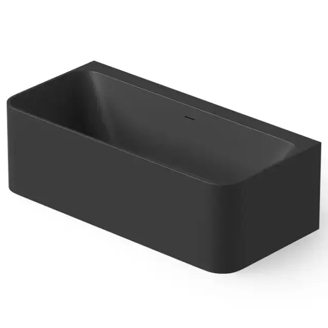 Dea Design Modern Ванна 170х80х56см., отдельностоящая, Solid Surface, цвет: Black №16