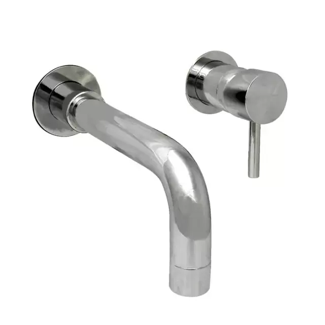 Nicolazzi Olympus Смеситель для раковины на 2 отверстия, встраиваемый, излив: 190мм, цвет: хром