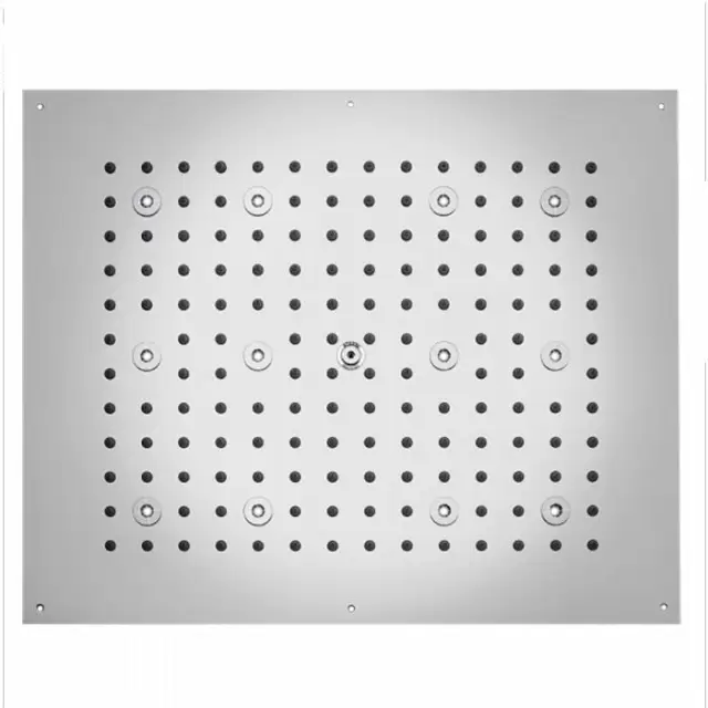 BOSSINI DREAM-RECTANGULAR Верхний душ 570x470 мм, с 12 LED (белый), блок питания/управления, цвет: хром