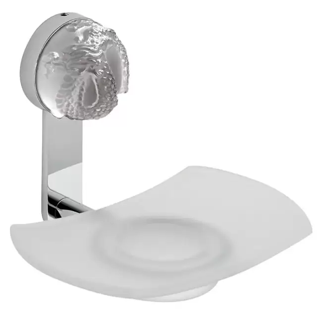 THG Dragon Moon Мыльница подвесная, цвет: хром