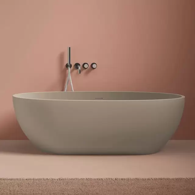 Artceram  Ванна Hoop 170x70хh50 см отдельностоящая, цвет: tortora