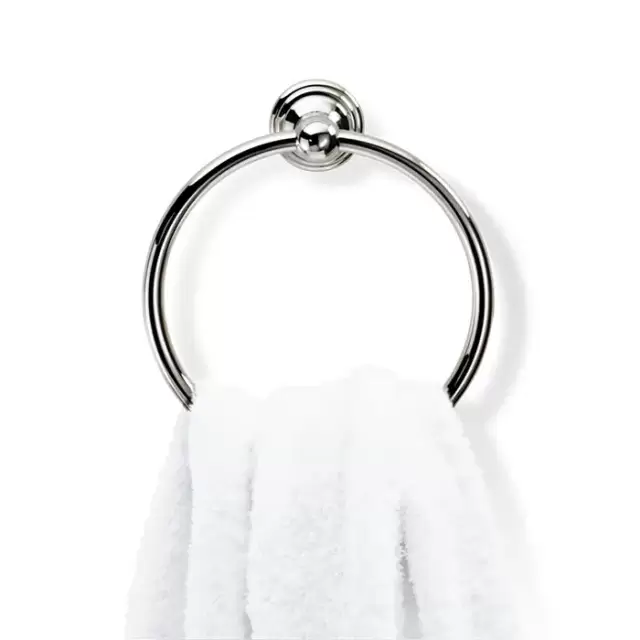 Decor Walther Classic HTR Полотенцедержатель кольцо 18.2см., подвесной, цвет: никель полированный
