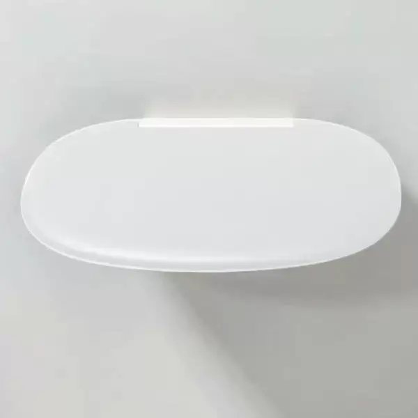 Colombo Complementi Сиденье для душа с креплениями к стене, цвет: белый