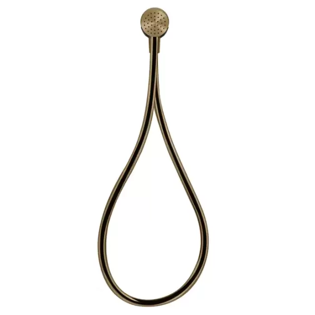 Gessi Hi-Fi Душевой магнитные комплект, состоящий из вывода воды, держателя, шланга 1,50 м и лейки, цвет: Warm bronze brushed PVD